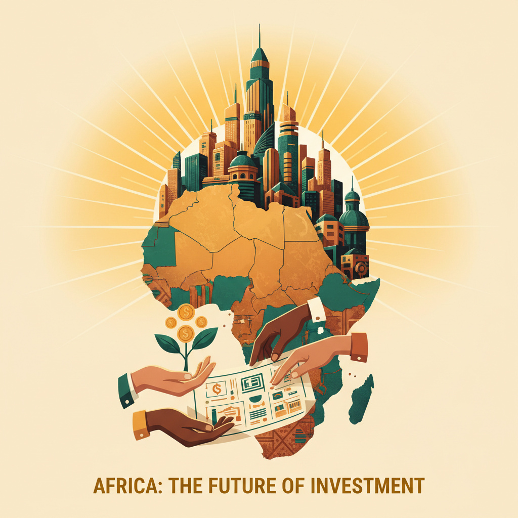 Abstract financial charts